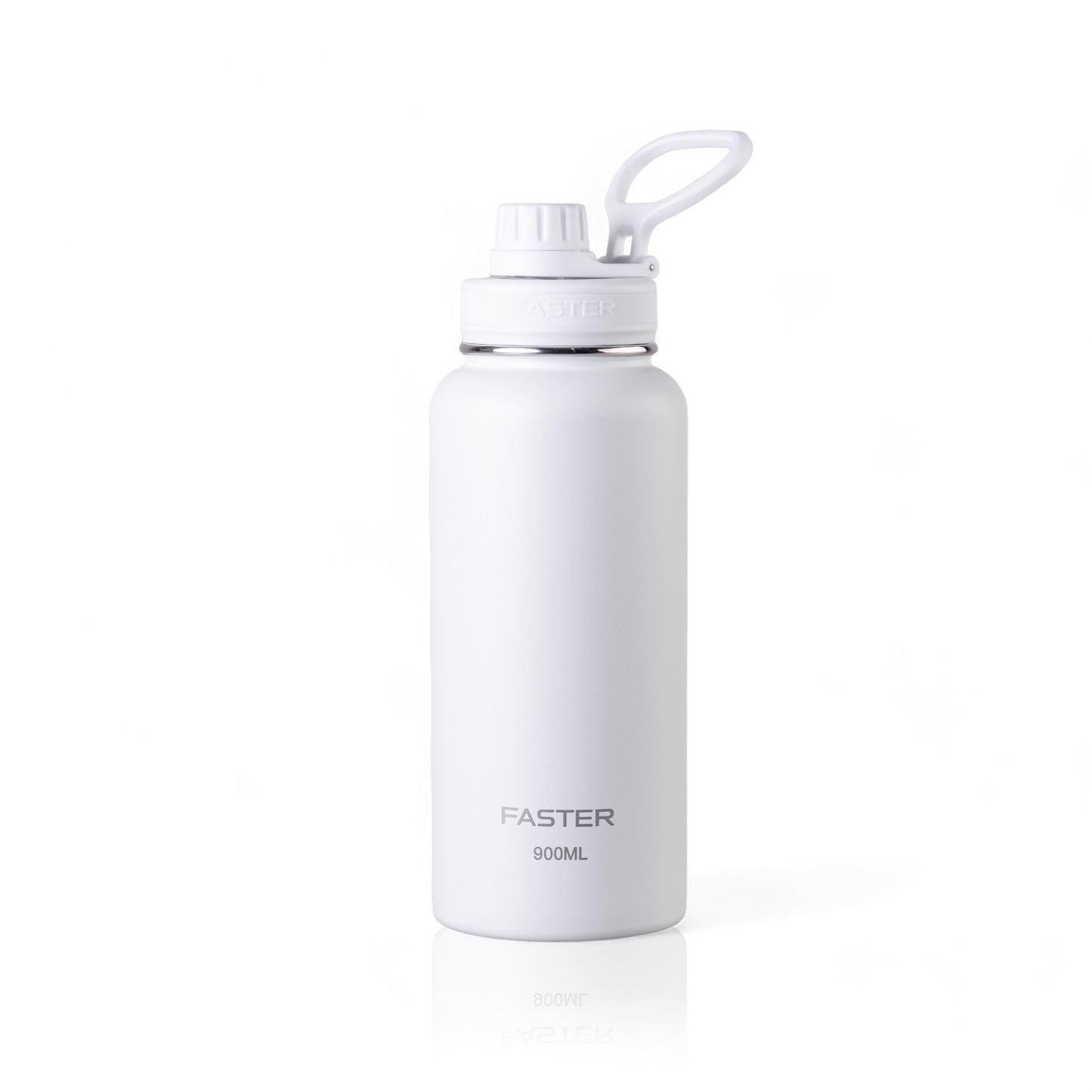 Garrafa Térmica Faster Branco Gelo 900ml