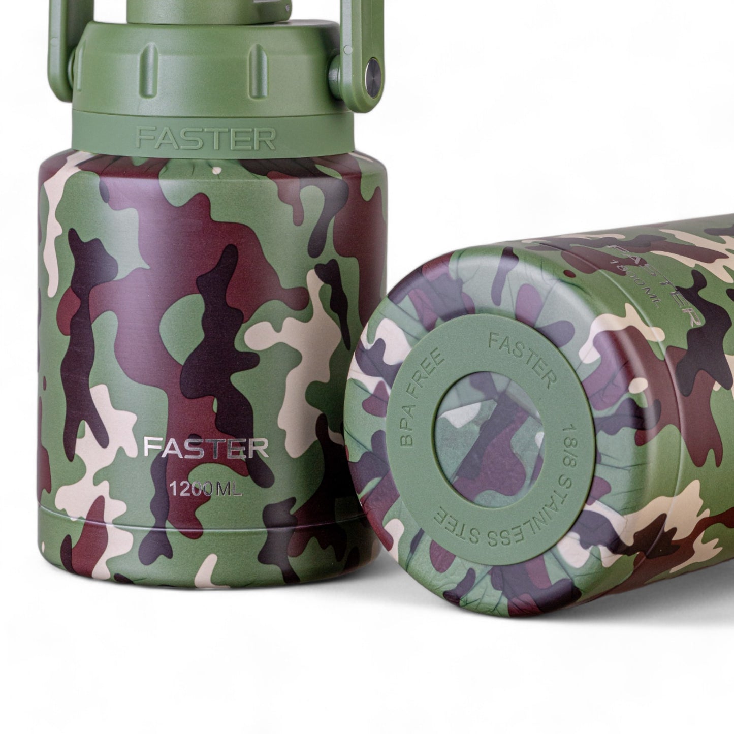 Garrafa Térmica Gig Fast Camo Green 1200ml