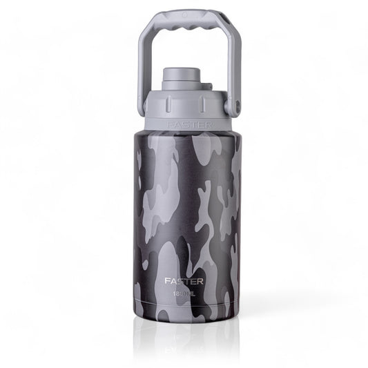 Garrafa Térmica Gig Fast Camo Cinza 1800ml