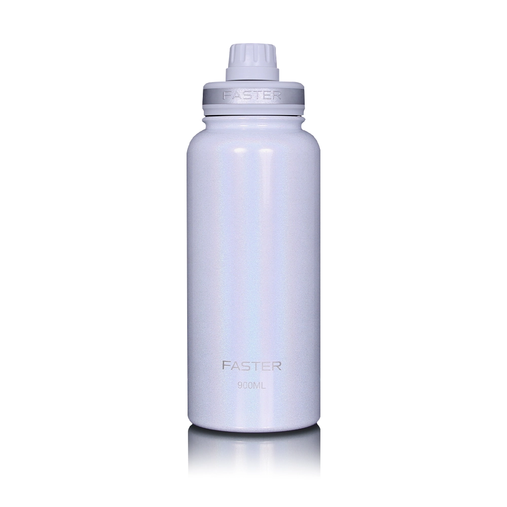 Garrafa Térmica Faster Shine White 900ml